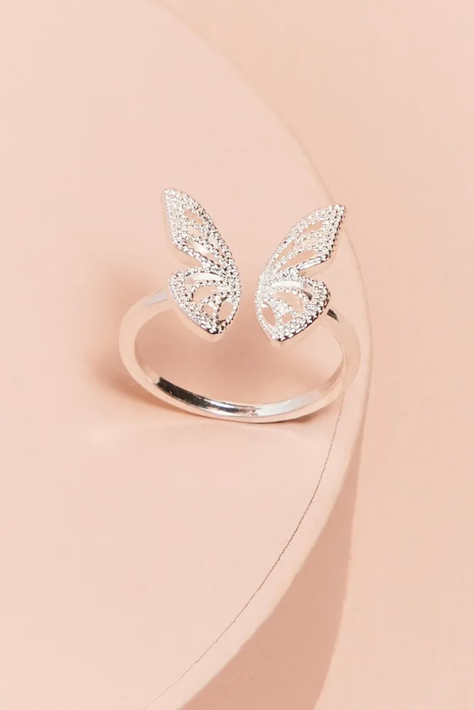 Split Butterfly Ring