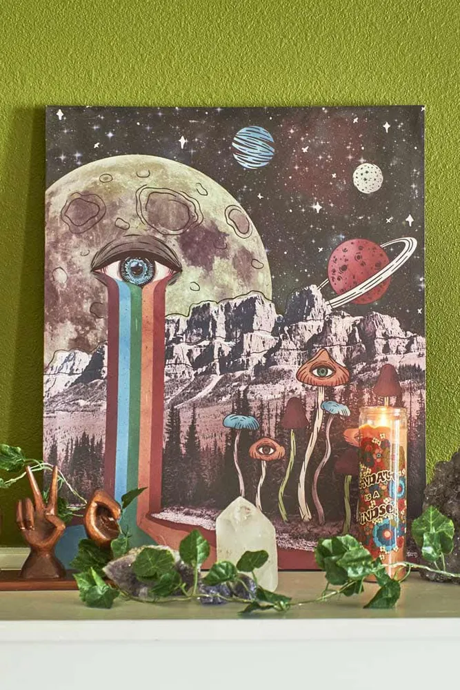 EB Exclusive: Trippy Eyes Wall Canvas Art
