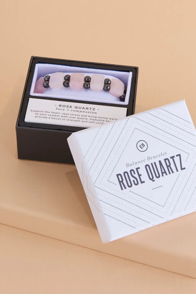 Find Harmony with Rose Quartz Balance Bracelet - Shop Now