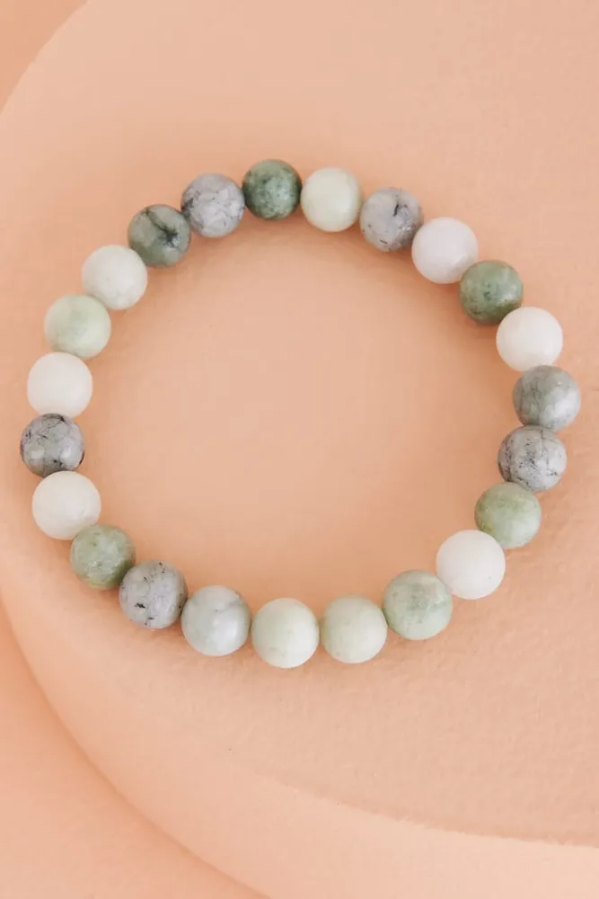 Matte Jade Bracelet for Harmony & Good Fortune | Buy Now