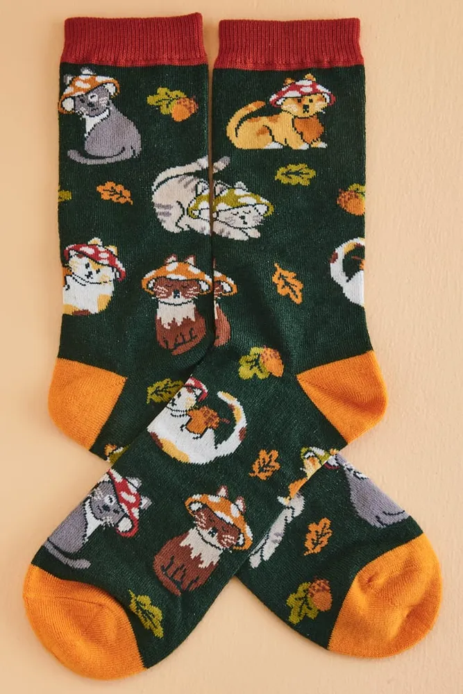 Meowshrooms Socks (EB Exclusive)