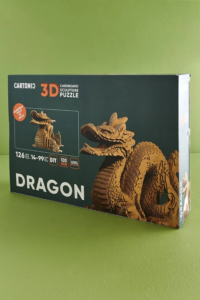 3D Dragon Sculpture Puzzle