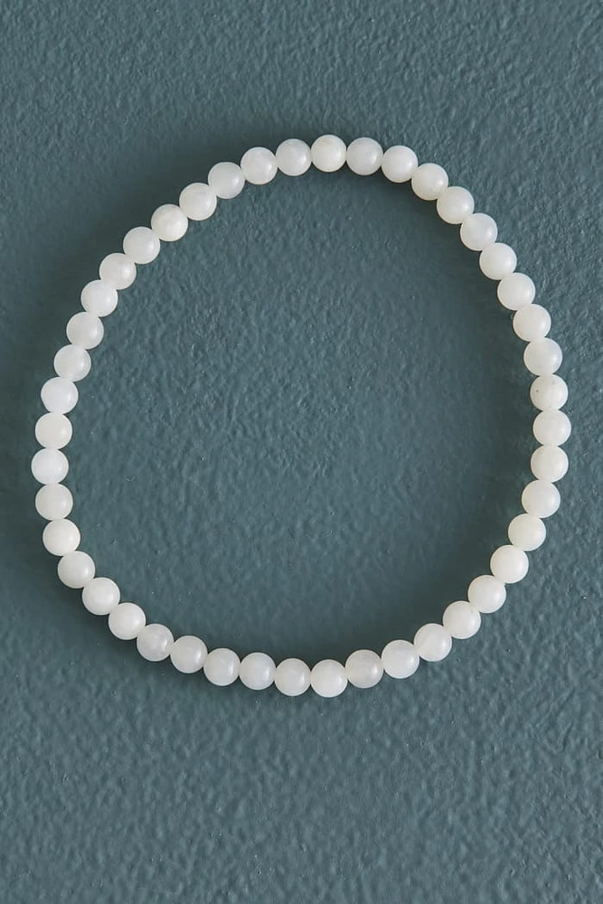 Moonstone Mini Bead Bracelet