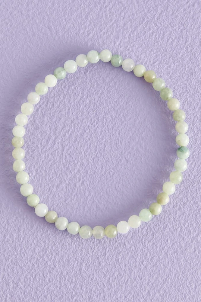 Jade Mini Bead Bracelet