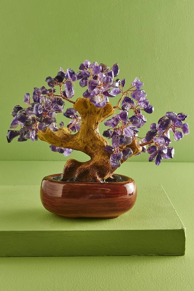 Small Amethyst Gem Tree