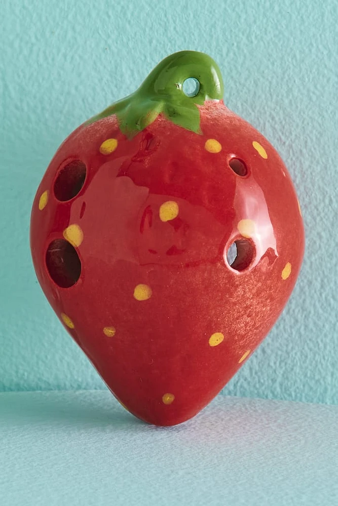 Strawberry Ocarina Instrument