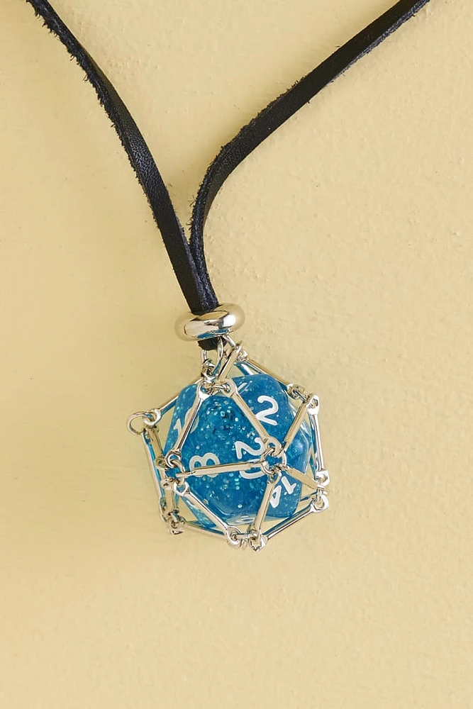 Dice Cage Necklace