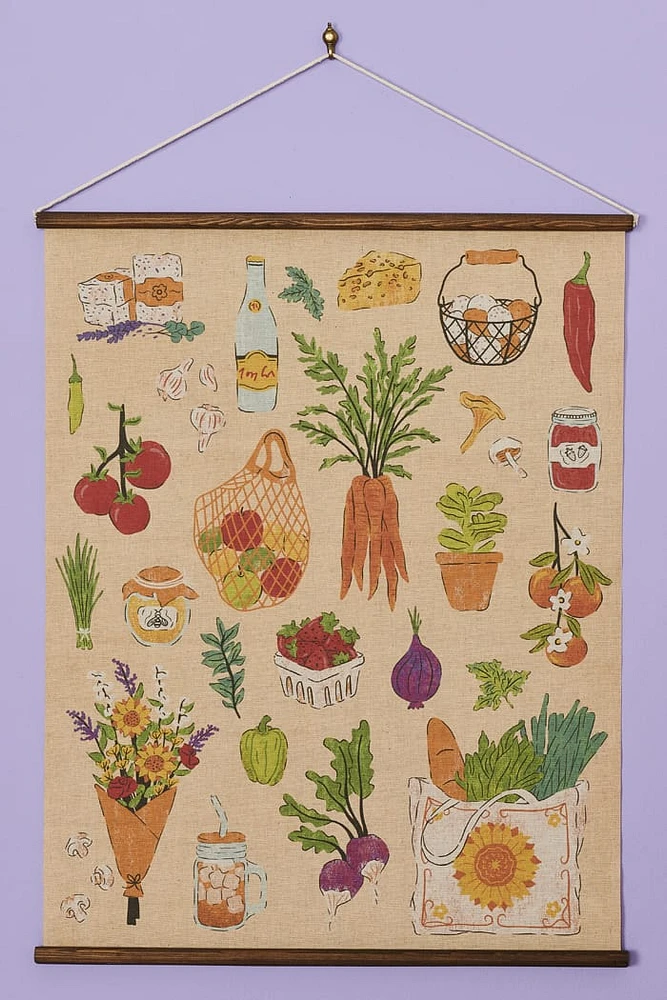 EBX Farmers Market Wall Art Banner