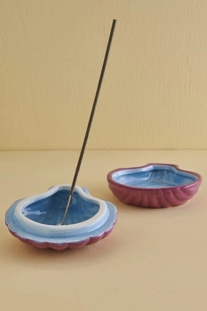 Mermaid Shell Incense Burner Box