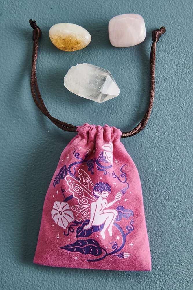 EBX Mystic Fairy Velvet Pouch