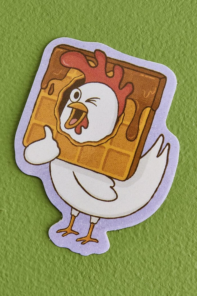 EBX Chicken and Waffles Sticker