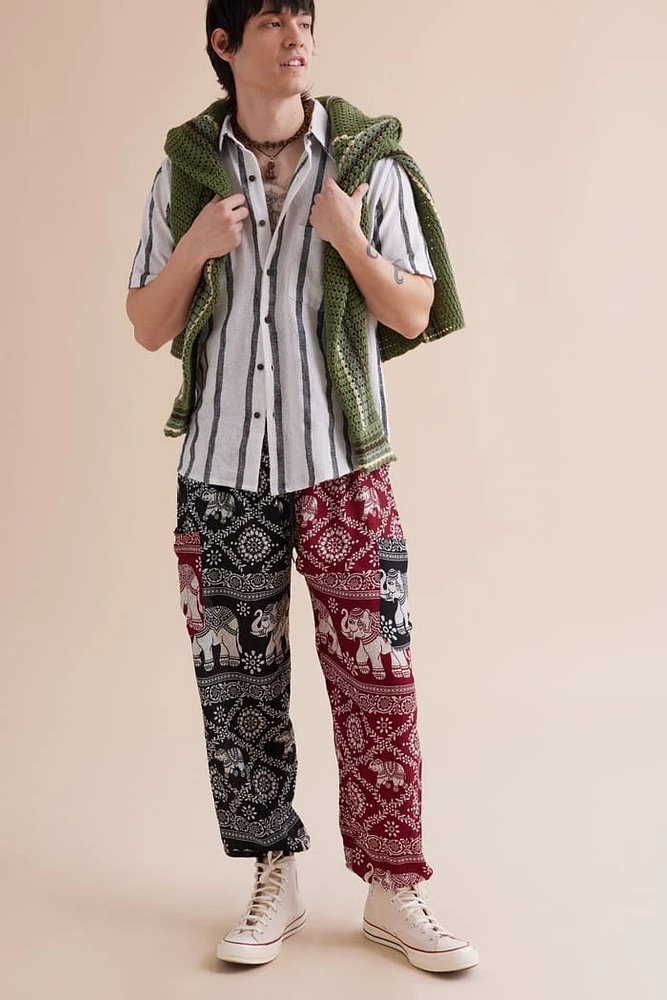 Two-Tone Elephant Pants