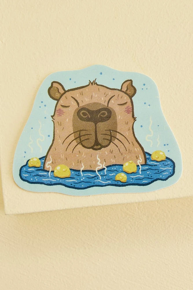 EBX Capybara Sticker