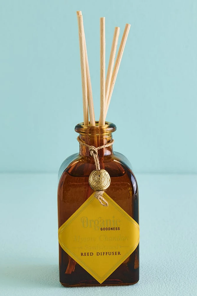 Sandalwood Organic Goodness Reed Diffuser Set