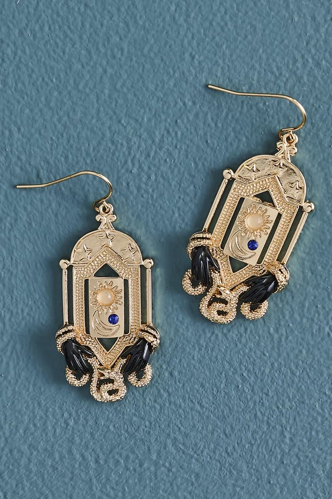 Mystic boho Hands Earrings
