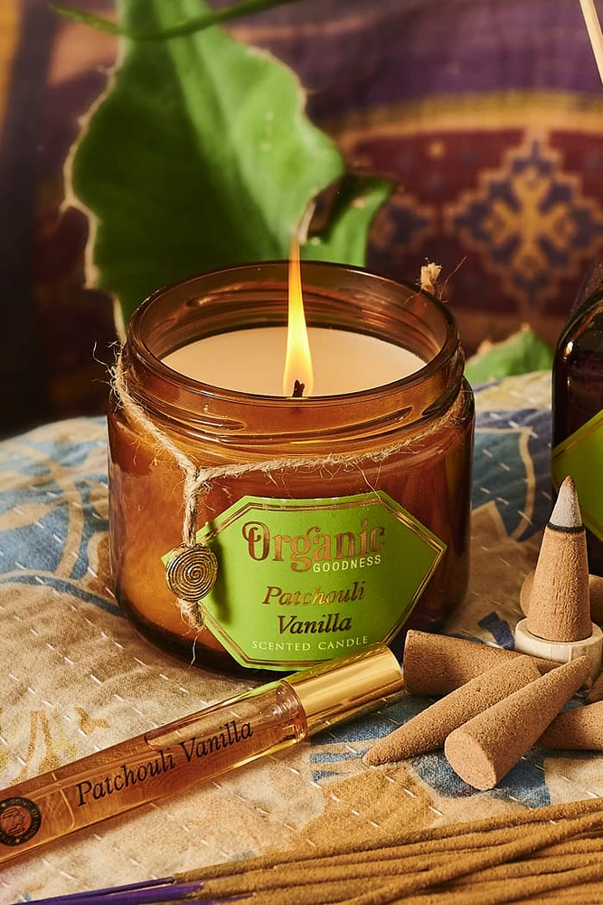 Patchouli Vanilla Organic Goodness Soy Wax Candle