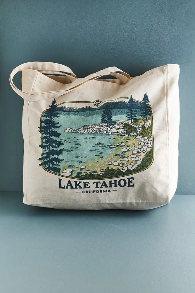 EBX Lake Tahoe Travel Series Tote Bag