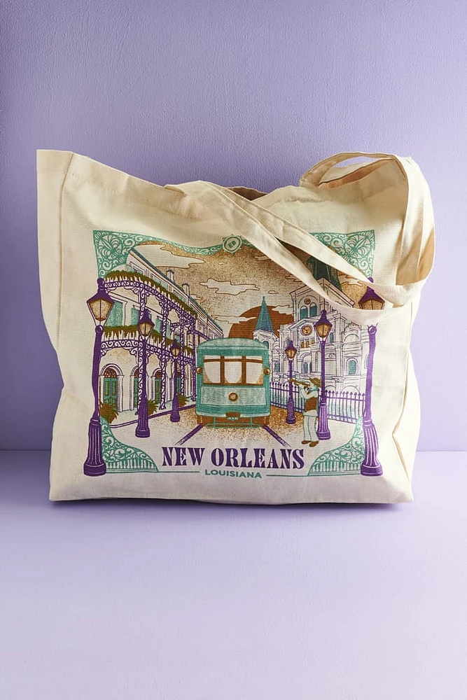 EBX New Orleans Travel Series Tote Bag