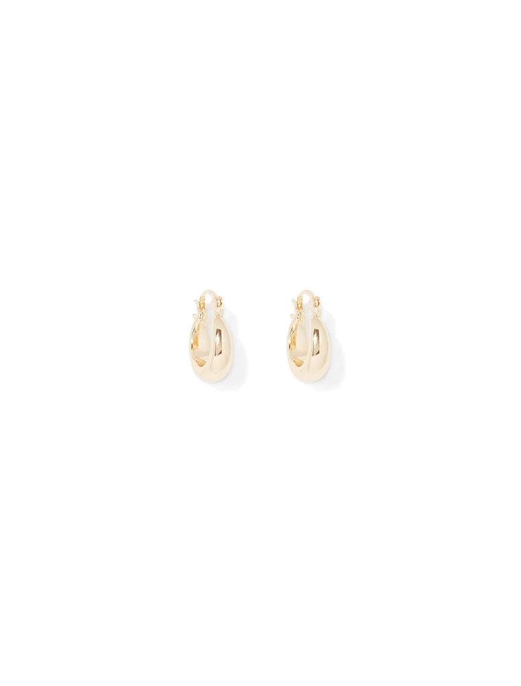 Dionne Hinge Gold Plated Earrings
