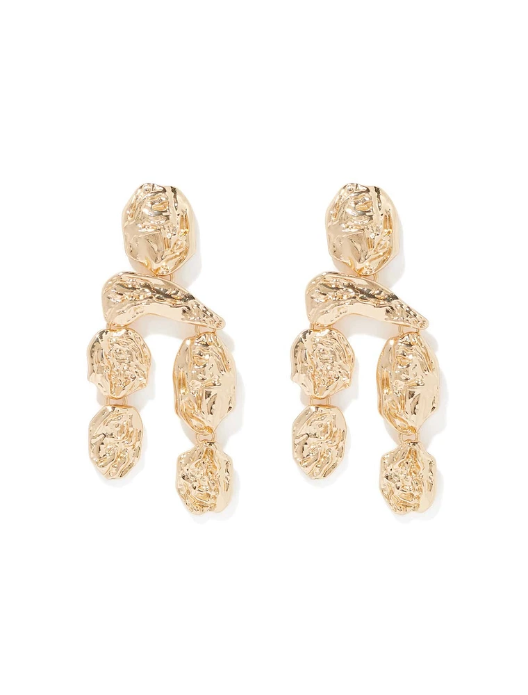 Signature Priscilla Textured Drop Earring