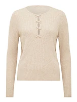 Valentina Bow Front Jumper