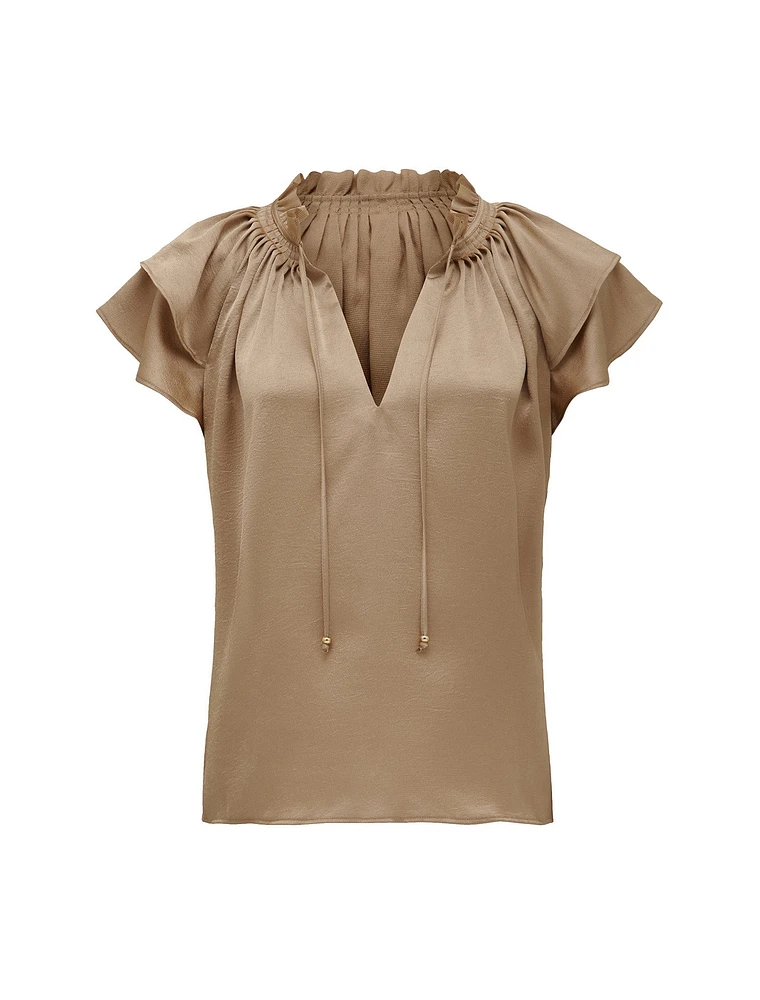Marni Micropleat blouse