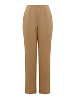 Zali Petite Pintuck Straight Leg Pant