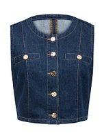 Ashley Denim Vest