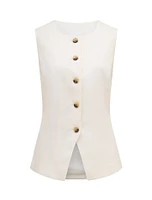 Pip High Neck Waistcoat