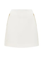 Paris Zip Mini Skirt