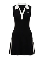 Nova Collared Mini Knit Dress