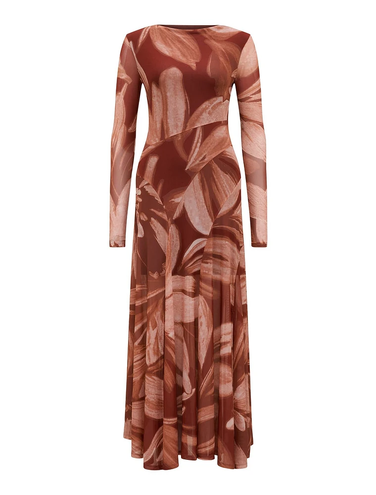 Tammy Asymmetric Hem Midi