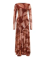 Tammy Asymmetric Hem Midi