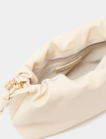 Blossom Ruched Clutch
