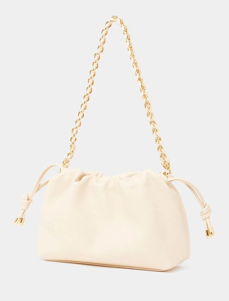 Blossom Ruched Clutch