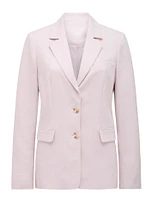 Laura Two Button Linen Blazer