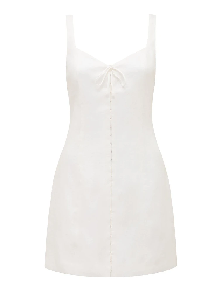 Monica Petite Bow Front Mini Dress
