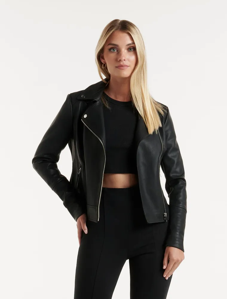 Heidi PU Biker