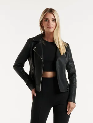 Heidi PU Biker