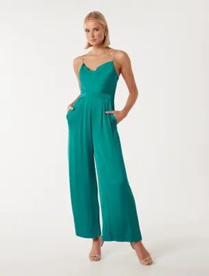 Gloria Cowl Neck Jumpsuit