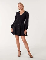 Carina Button Front Mini