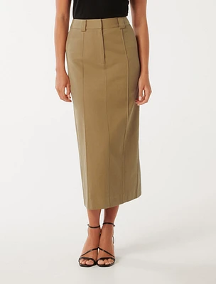 Pippa Pintuck Maxi Skirt