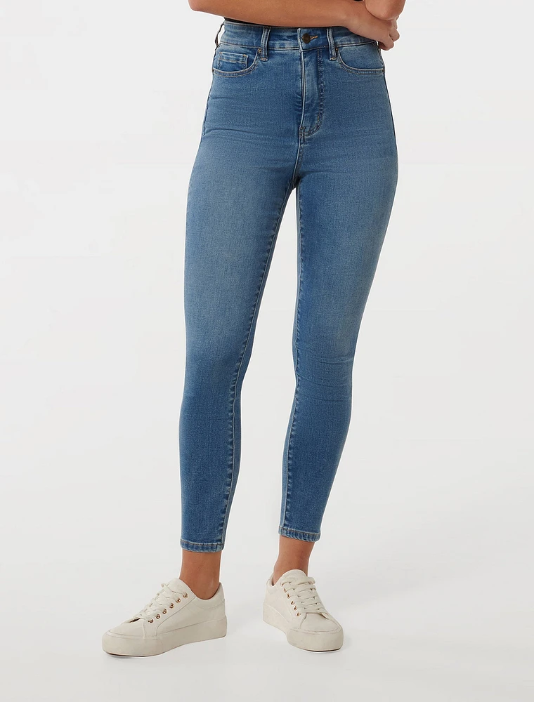 Bella Sculpting Skinny-Leg Jeans