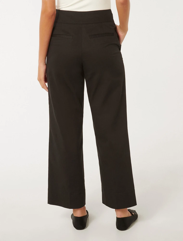 Cassandra Cropped Straight Pant