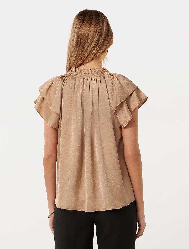 Marni Micropleat blouse