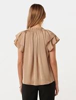 Marni Micropleat blouse