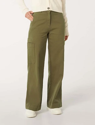 Bobbie Wide Leg Cargo Pant