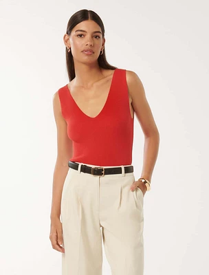 Amara Fashioning Detail Knit Tank