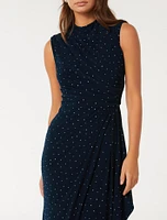 Naomi Heat Seal Maxi Dress