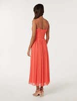Nakita Petite Ruched Bodice Maxi